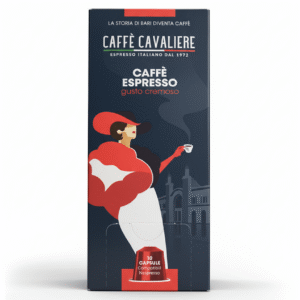 Caffe Cavaliere eszpresszó kávé kapszula nespresso 10db