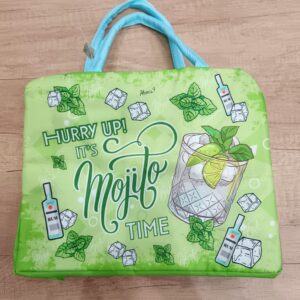 Hűtőszatyor mojito mintával